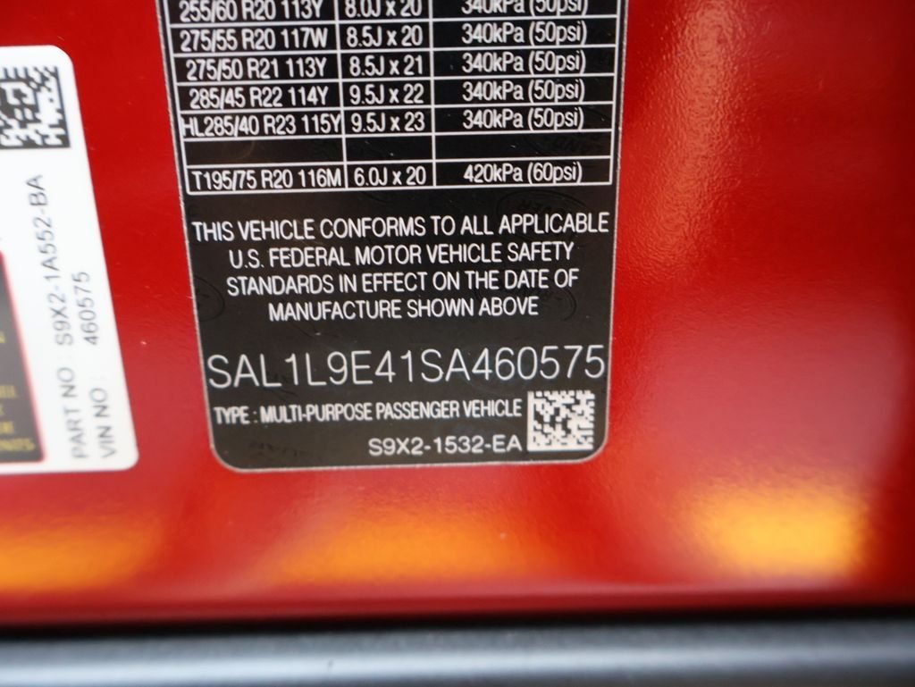 Certified Used 2025 Firenze Red Metallic Land Rover Dynamic SE image 39