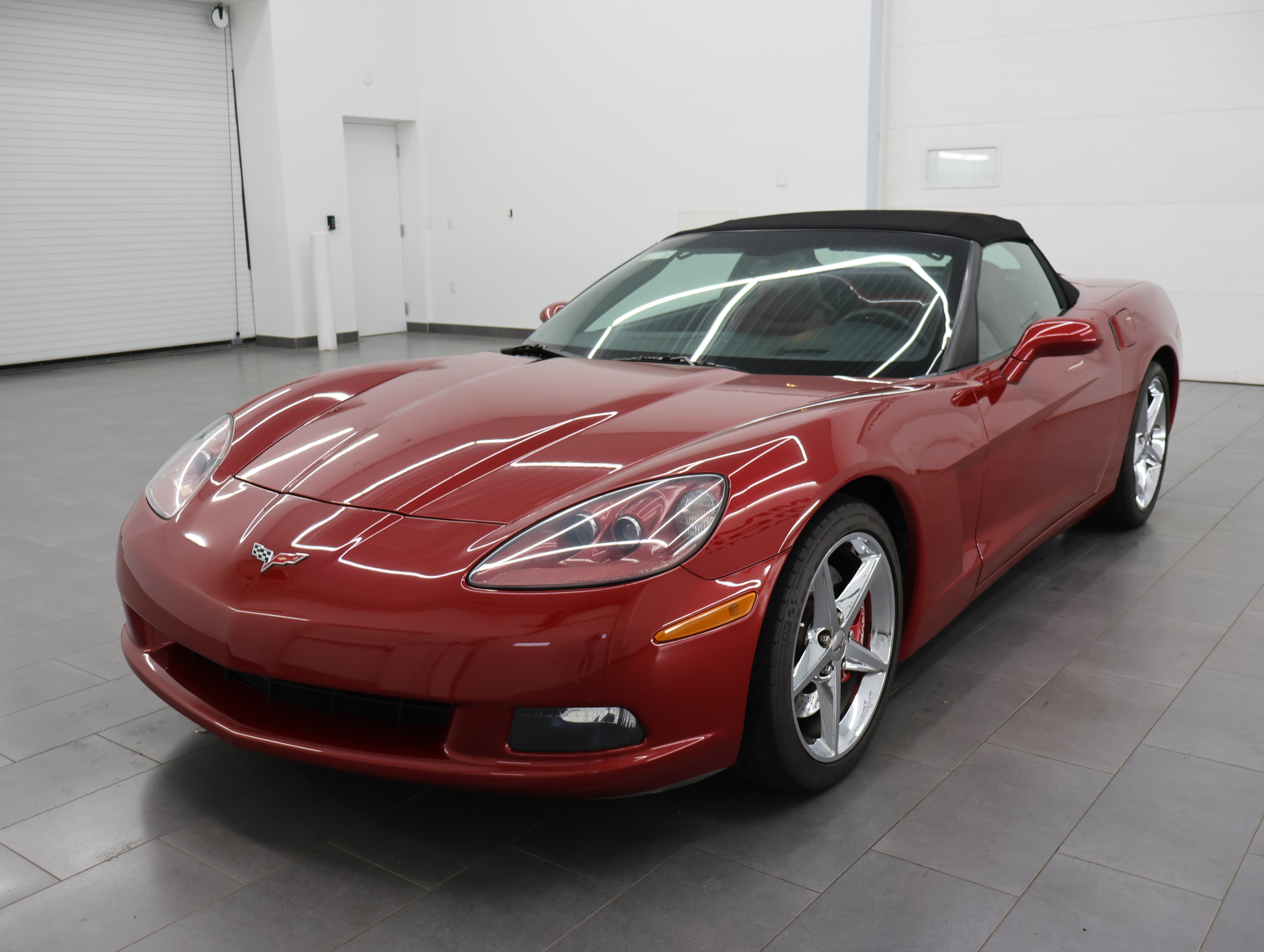 Used 2012 Crystal Red Tintcoat Chevrolet LT Convertible: 3LT-AUTO-POWER CONVERTIBLE TOP-HEATED BLACK/RED LEATHER-NEW TIRES image 6