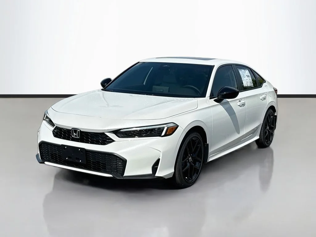 New 2026 Platinum White Pearl Honda Sport image 4