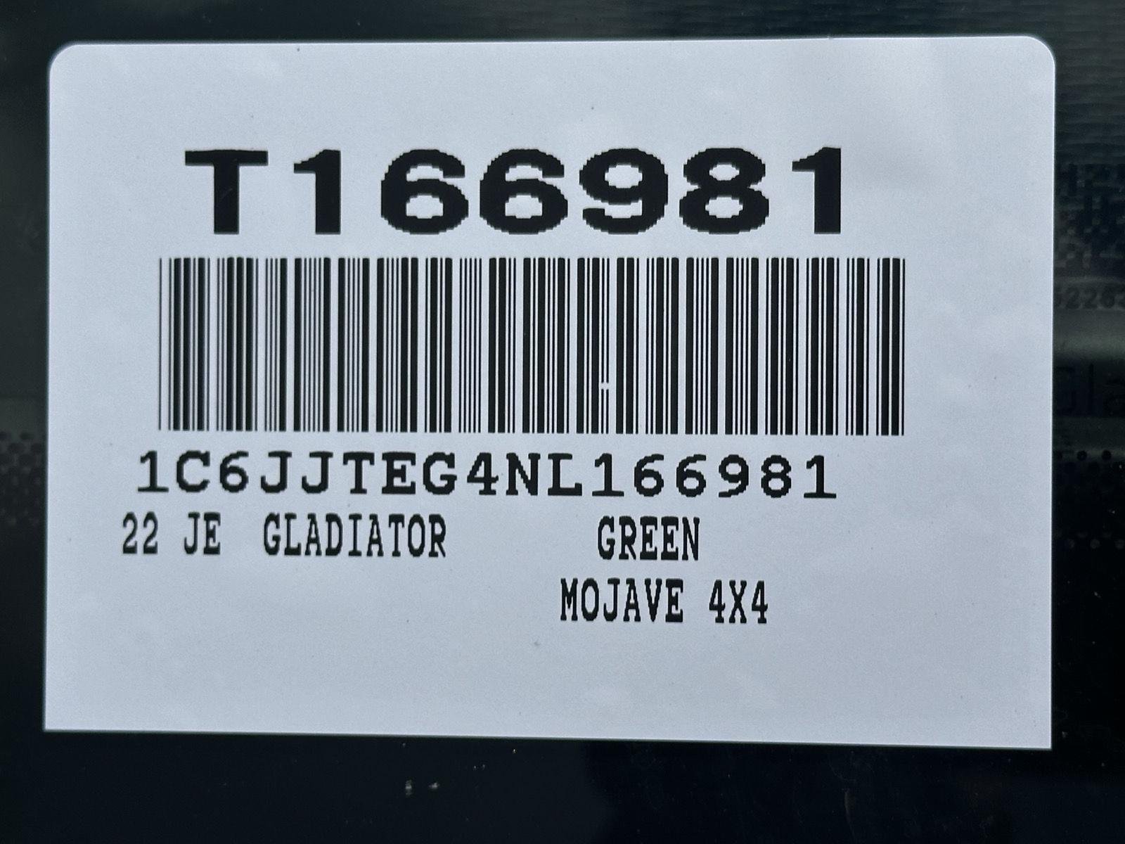 Used 2022 Sarge Green Clearcoat Jeep Mojave image 15