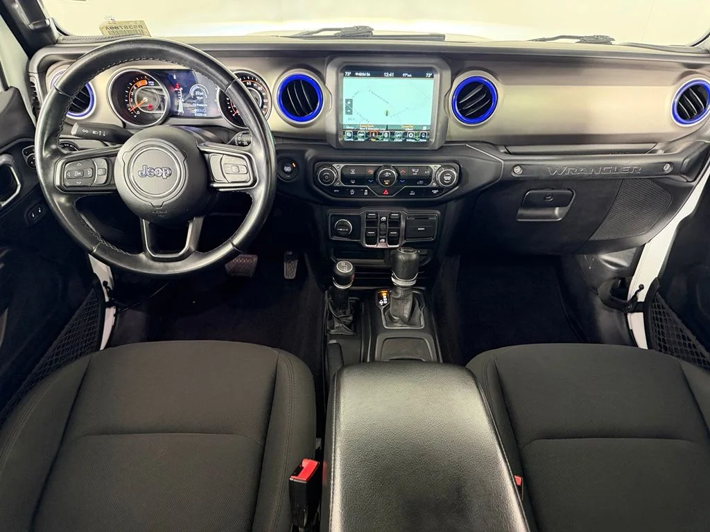 Used 2021 White Jeep Unlimited Willys image 10