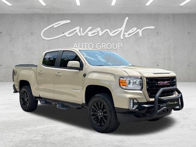 Used 2022 DESERT SAND METALLIC GMC 2WD Elevation image 2