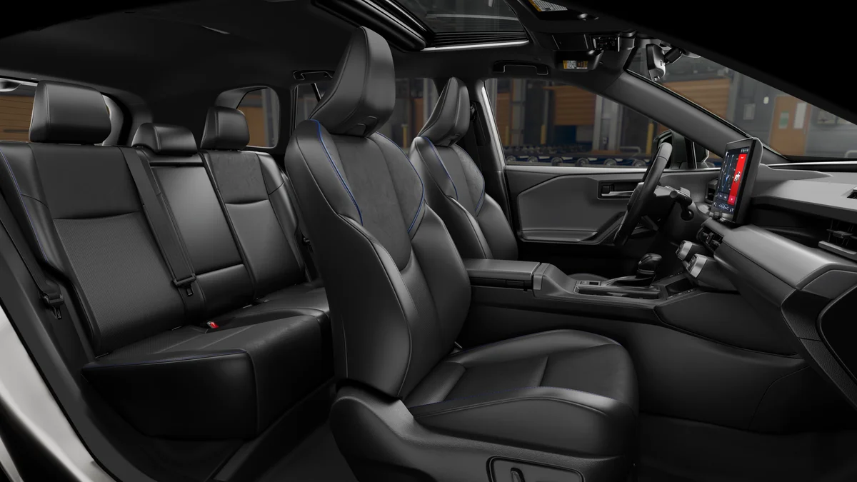 New 2026 Wind Chill Pearl with Midnight Black Metallic roof Toyota XSE image 20