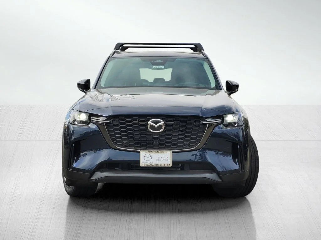 New 2026 Deep Crystal Blue Mica Mazda 3.3 Turbo Premium Sport AWD image 3