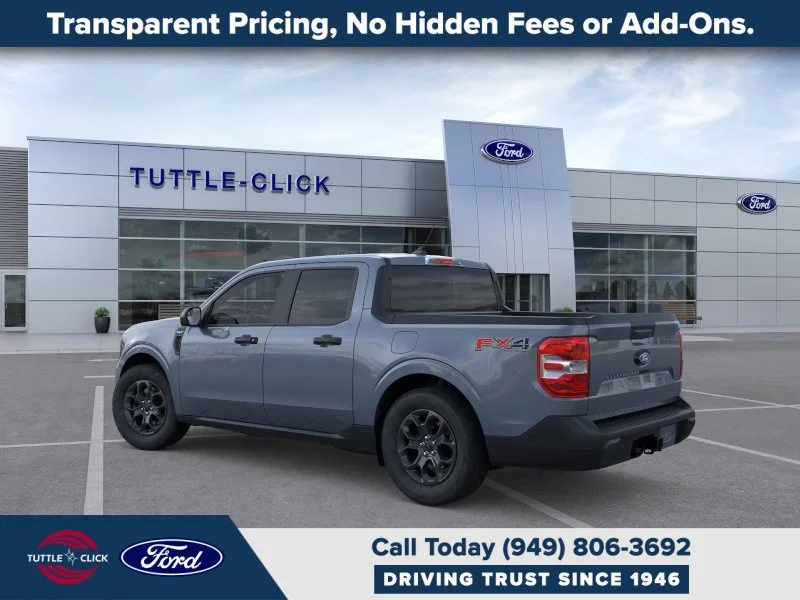 New 2025 Azure Gray Metallic Tri-Coat Ford XLT image 4