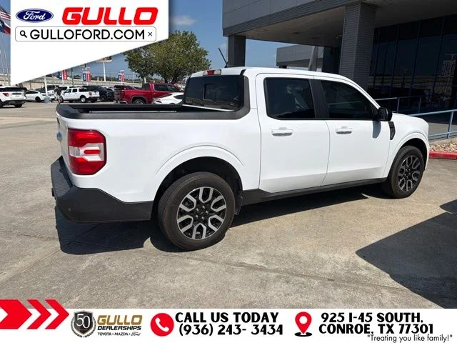 Used 2024 Oxford White Ford Lariat image 3