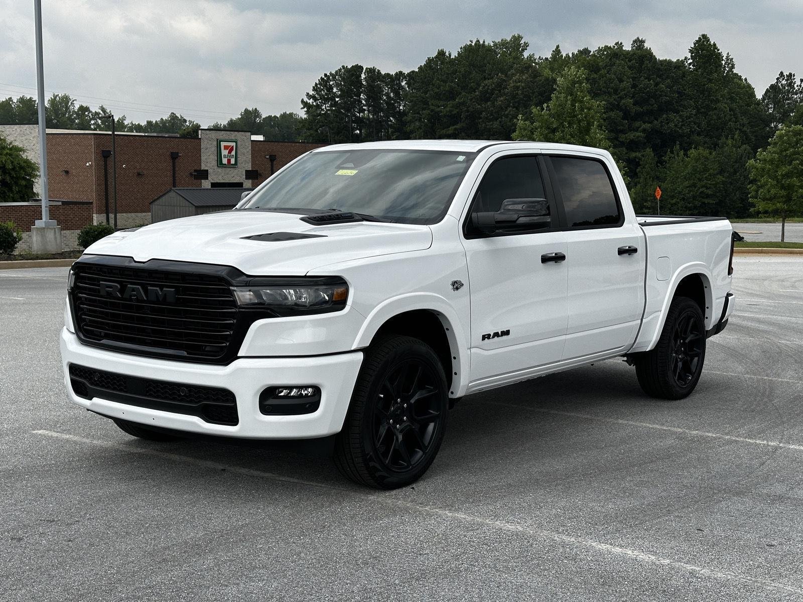 New 2026 Bright White Clear-Coat Exterior Paint RAM Laramie image 5