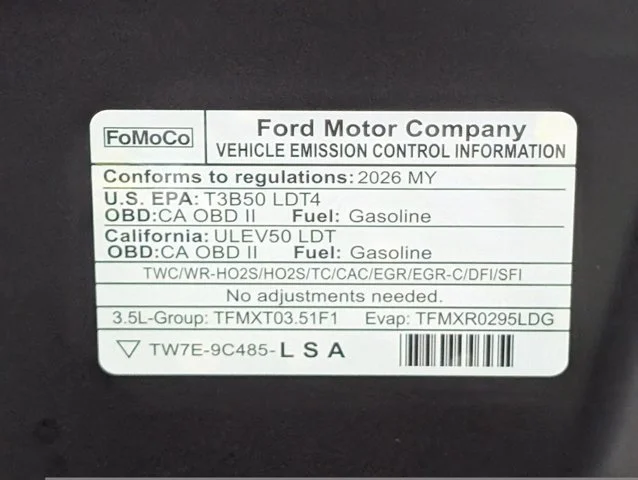 New 2026 Ruby Red Metallic Tinted Clearcoat Ford Platinum® image 73