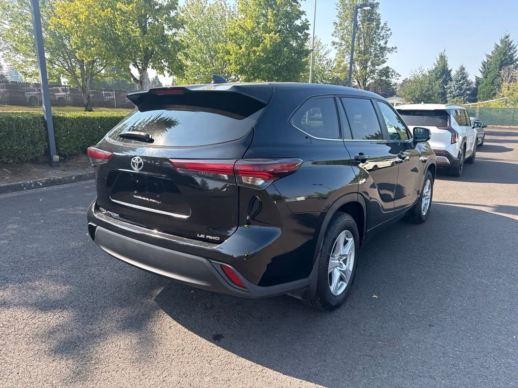 Used 2024 Midnight Black Metallic Toyota LE image 7