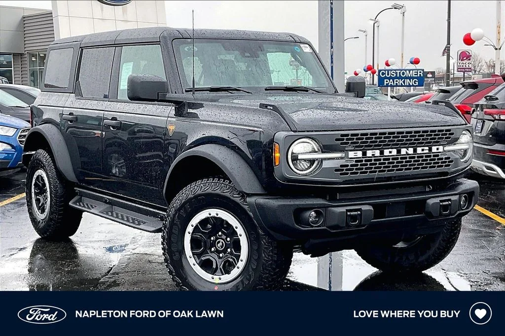 New 2026 Shadow Black Ford Badlands® image 1