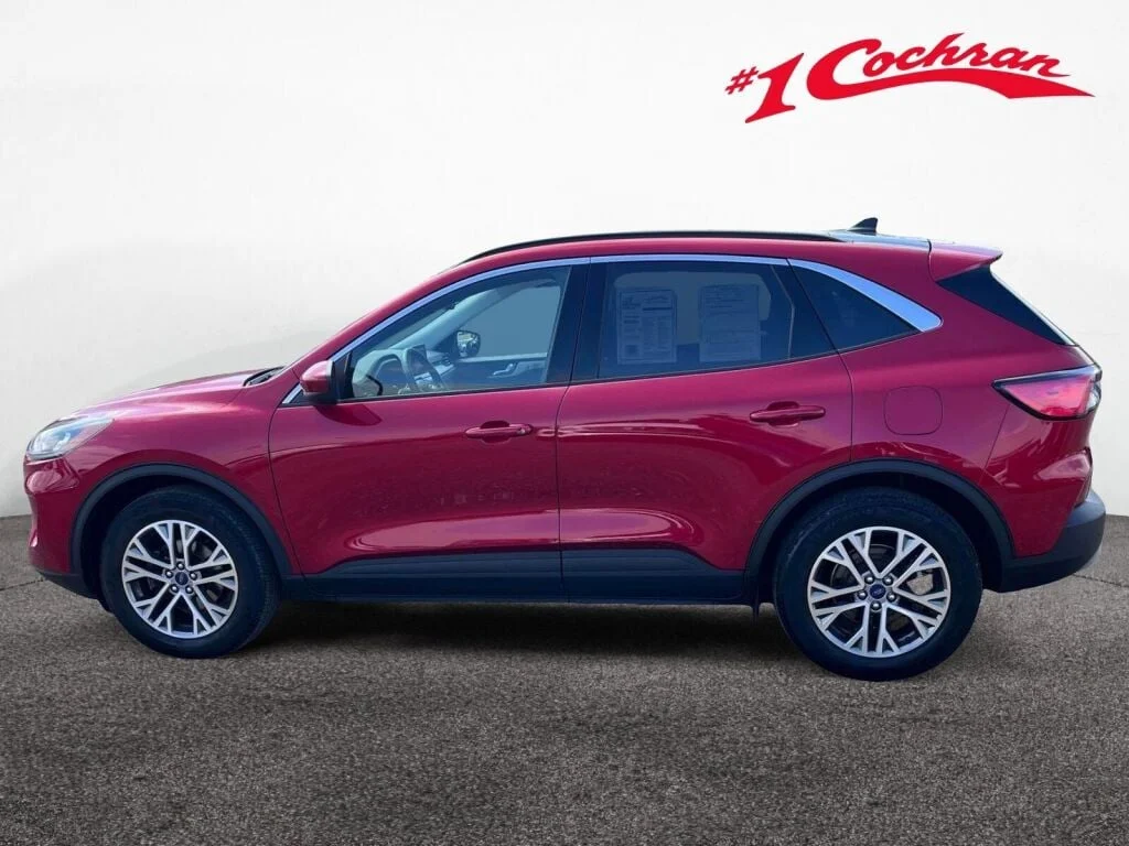 Used 2022 Rapid Red Metallic Tinted Clearcoat Ford SEL image 11