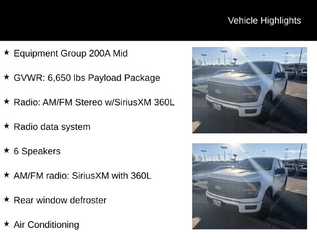 Used 2025 White Ford STX image 7