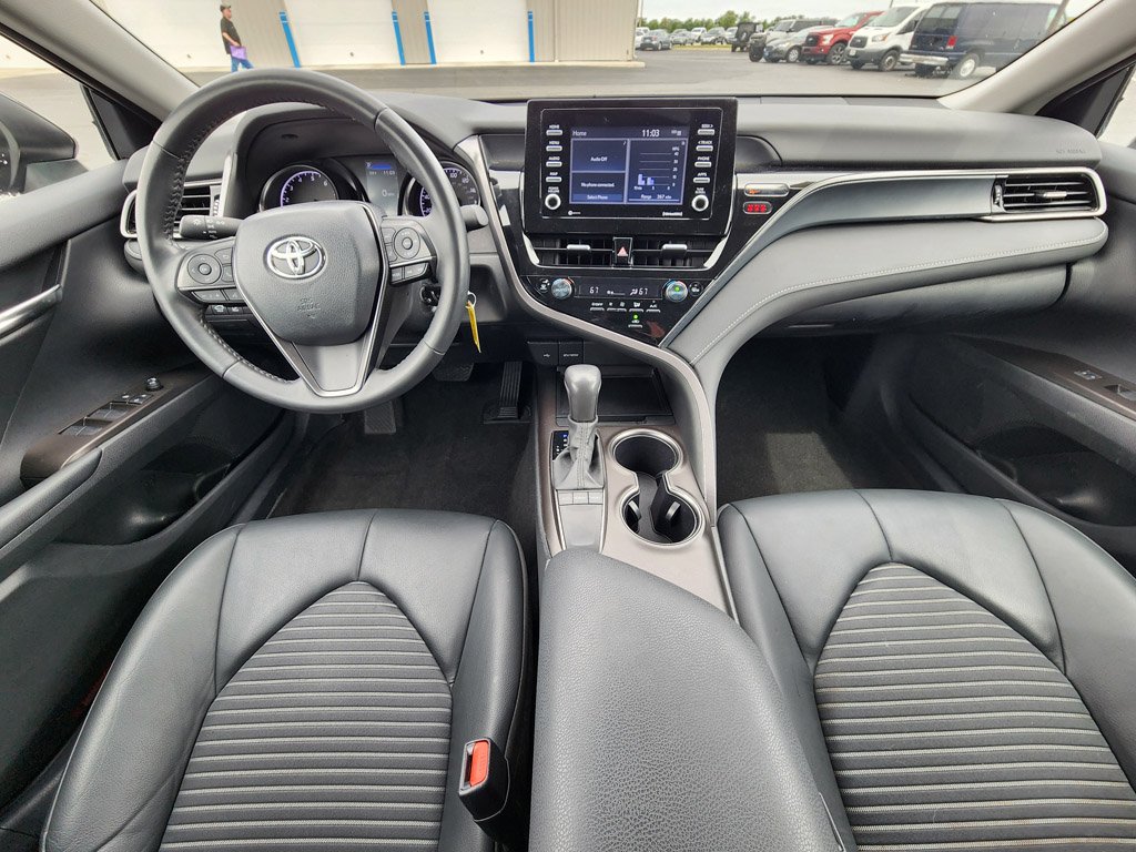 Used 2024 Midnight Black Metallic Toyota SE image 24