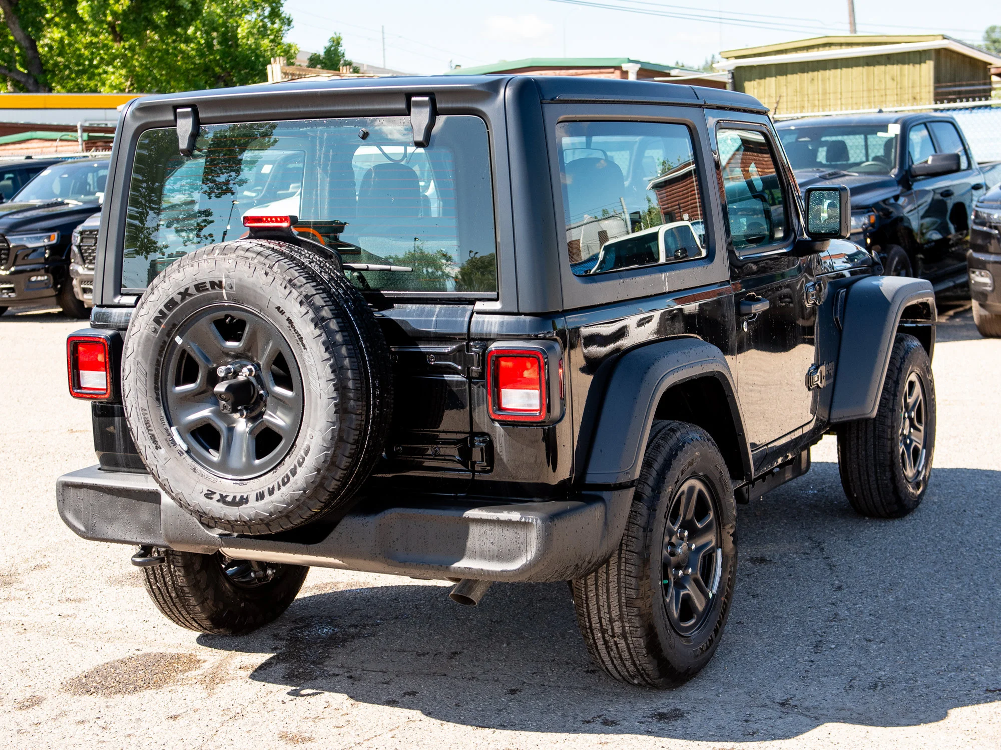 New 2026 Black Jeep Sport* 2 Door 4x4, Turbo image 6