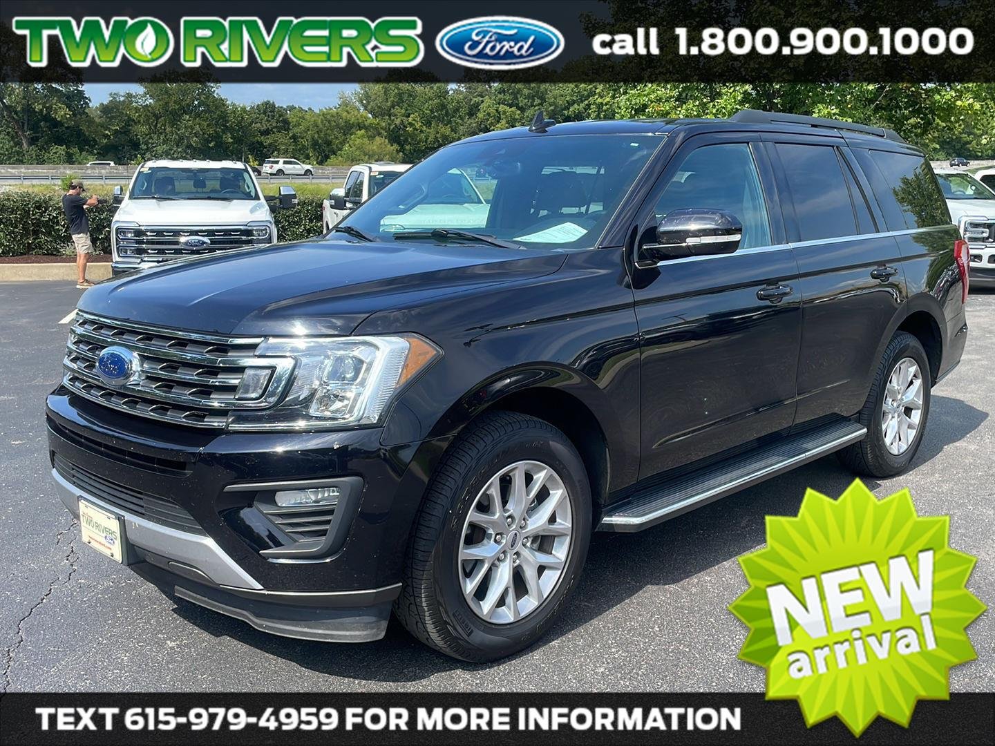 Used 2021 Agate Black Ford XLT image 1