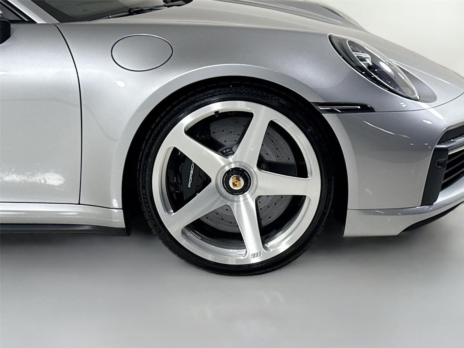 Used 2024 GT Silver Metallic Porsche Turbo S | AG Luxury Wheels |PCCB | Front Lift | Sport Seats image 39