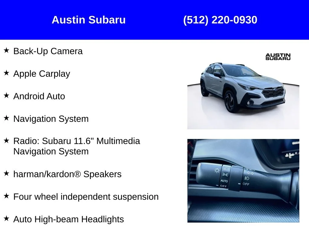 New 2026 White Subaru Limited image 9