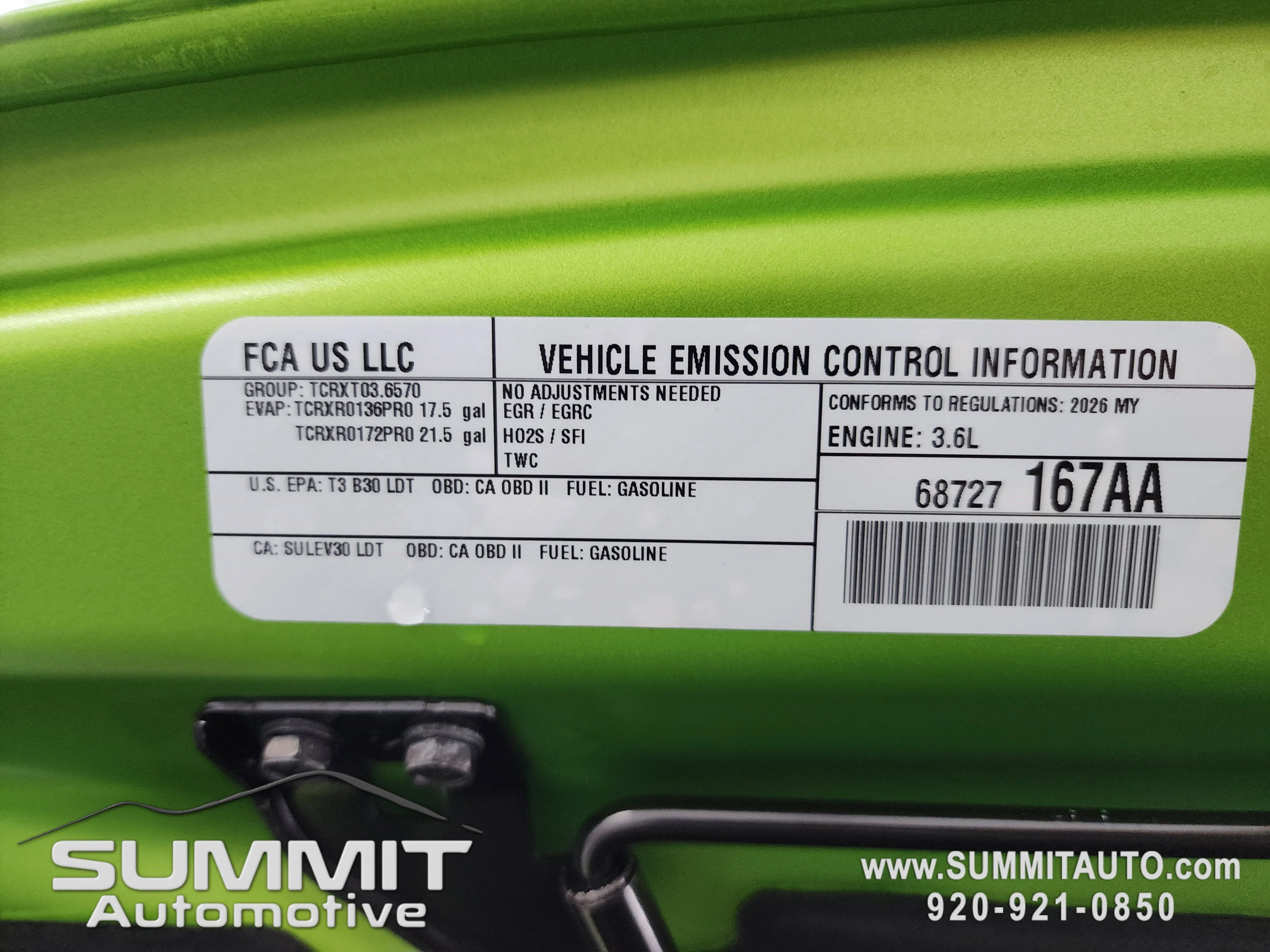 New 2026 Mojito Clear-Coat Exterior Paint Jeep Rubicon image 22