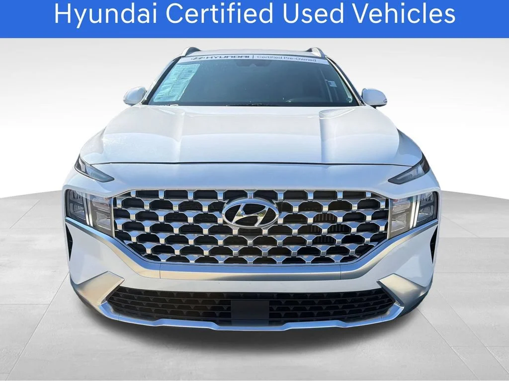 Certified Pre-Owned 2023 Hyundai Santa Fe Hybrid Blue