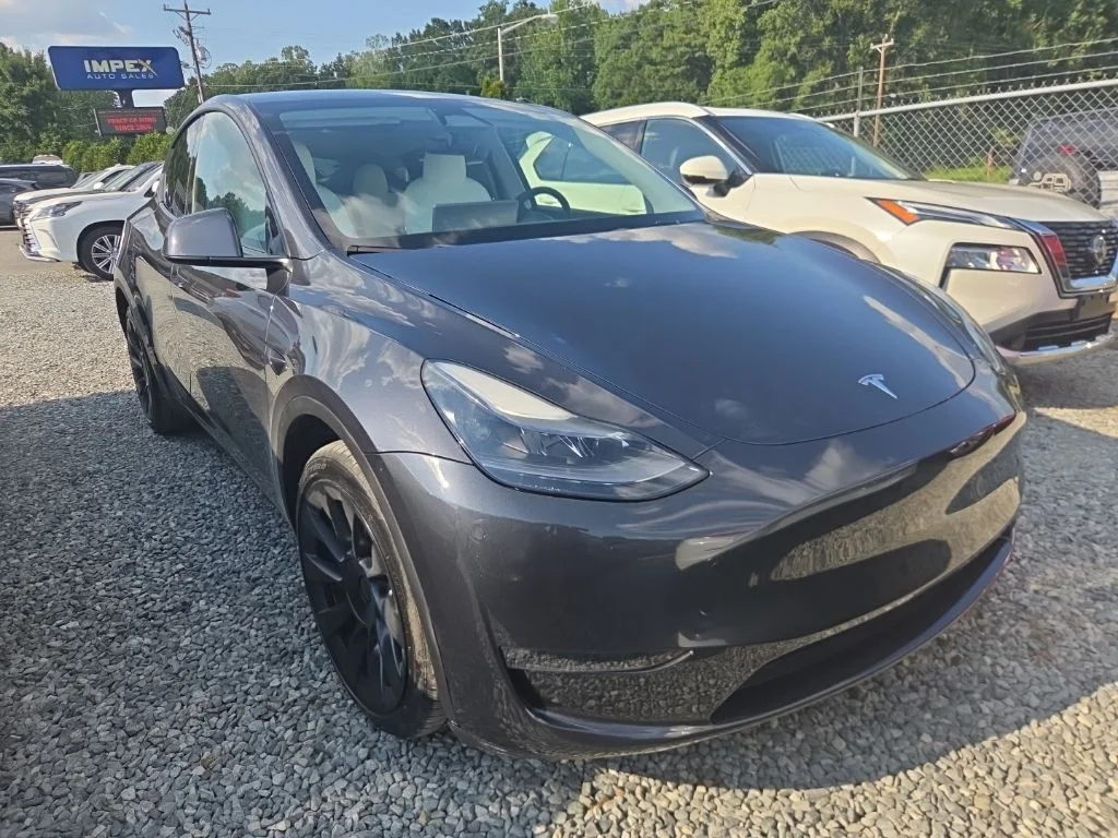 Used 2024 Gray Tesla Long Range image 2