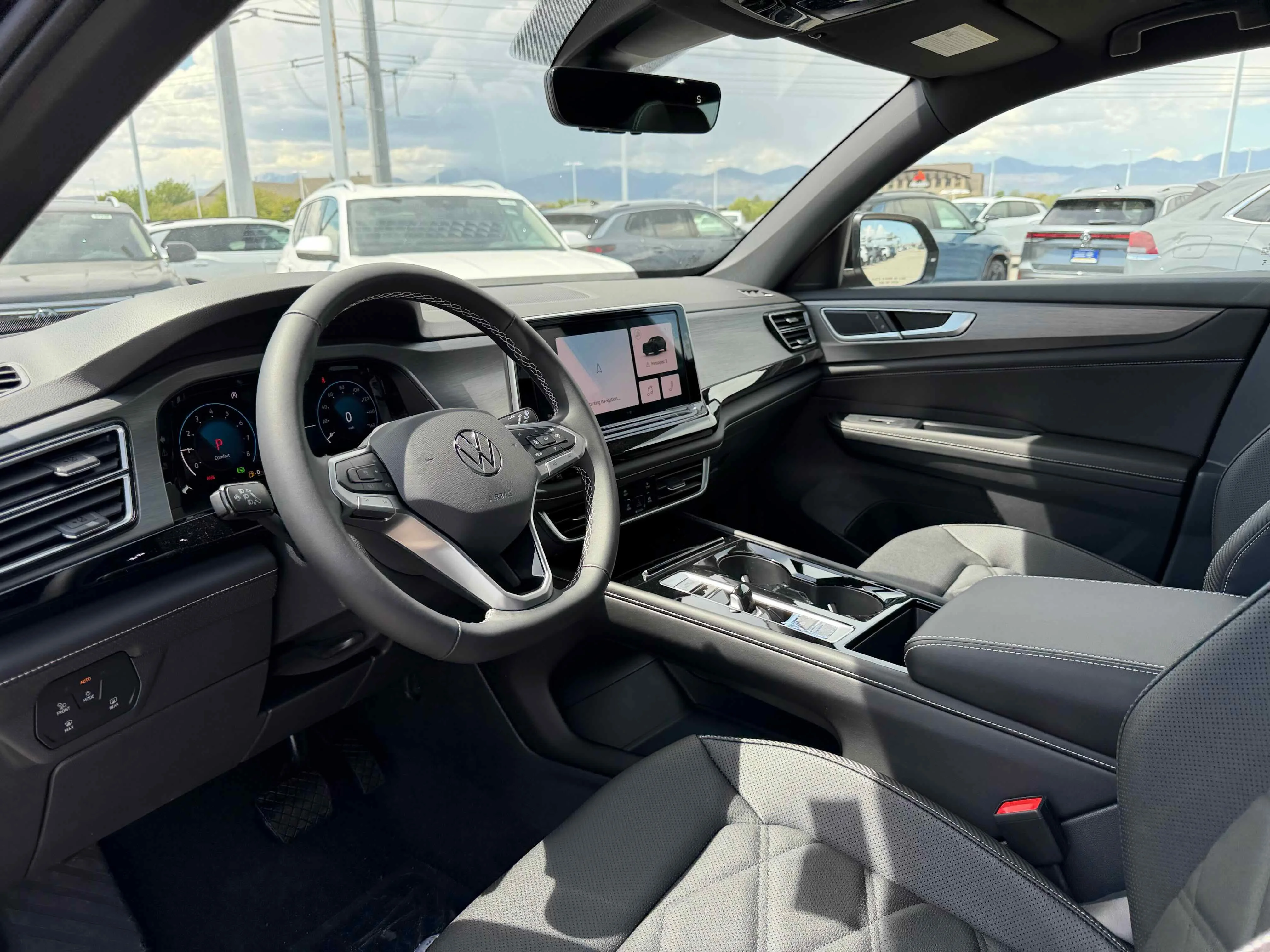New 2026 Deep Black Volkswagen 2.0T SE w/Technology image 3