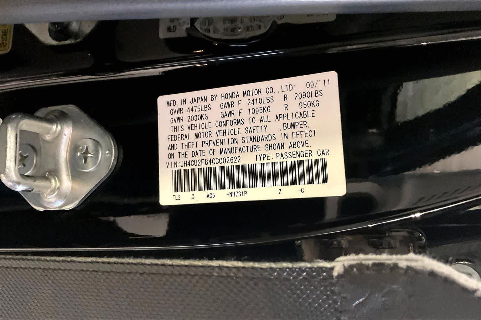 Used 2012 Crystal Black Pearl Acura Special Edition image 31