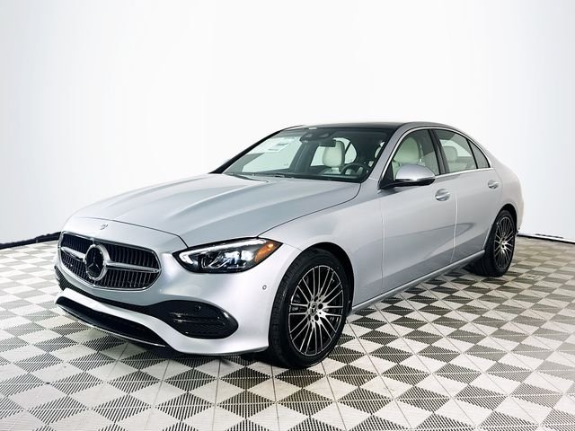New 2026 Cirrus Silver Metallic Mercedes-Benz C 300 image 3