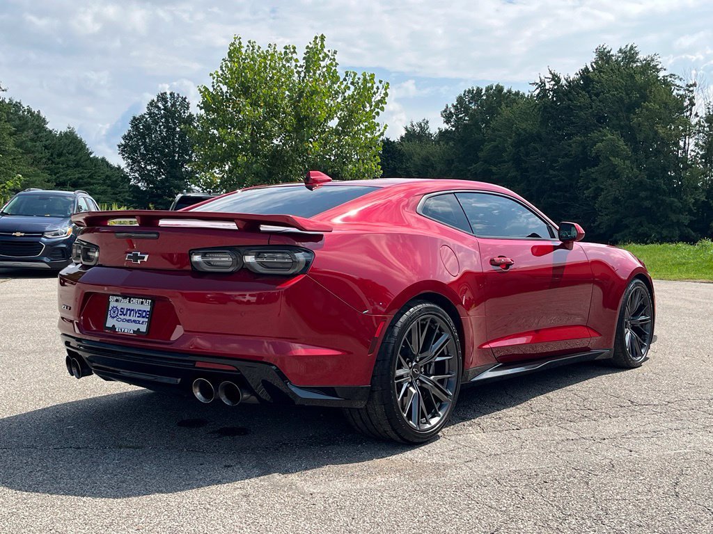 Used 2020 GARNET RED TINTCOAT Chevrolet ZL1 image 5