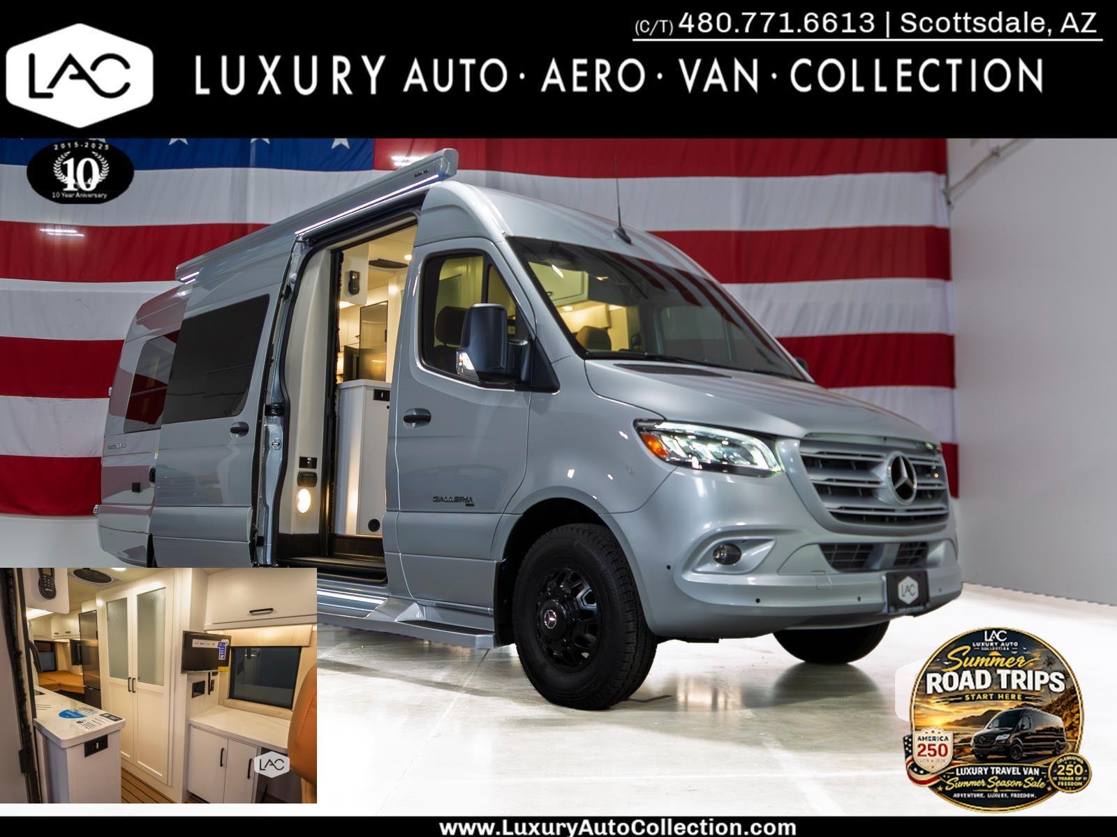 Used 2025 Iridium Silver Coachmen M-24 | Dual-Twin Beds|Generator|Electrical Pkg image 1