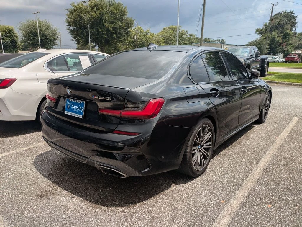 Used 2021 Black BMW M340i image 2