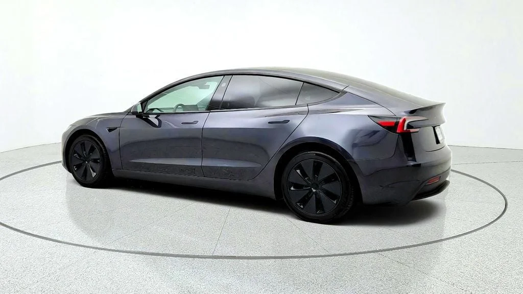 Used 2025 Stealth Grey Tesla Long Range RWD image 7