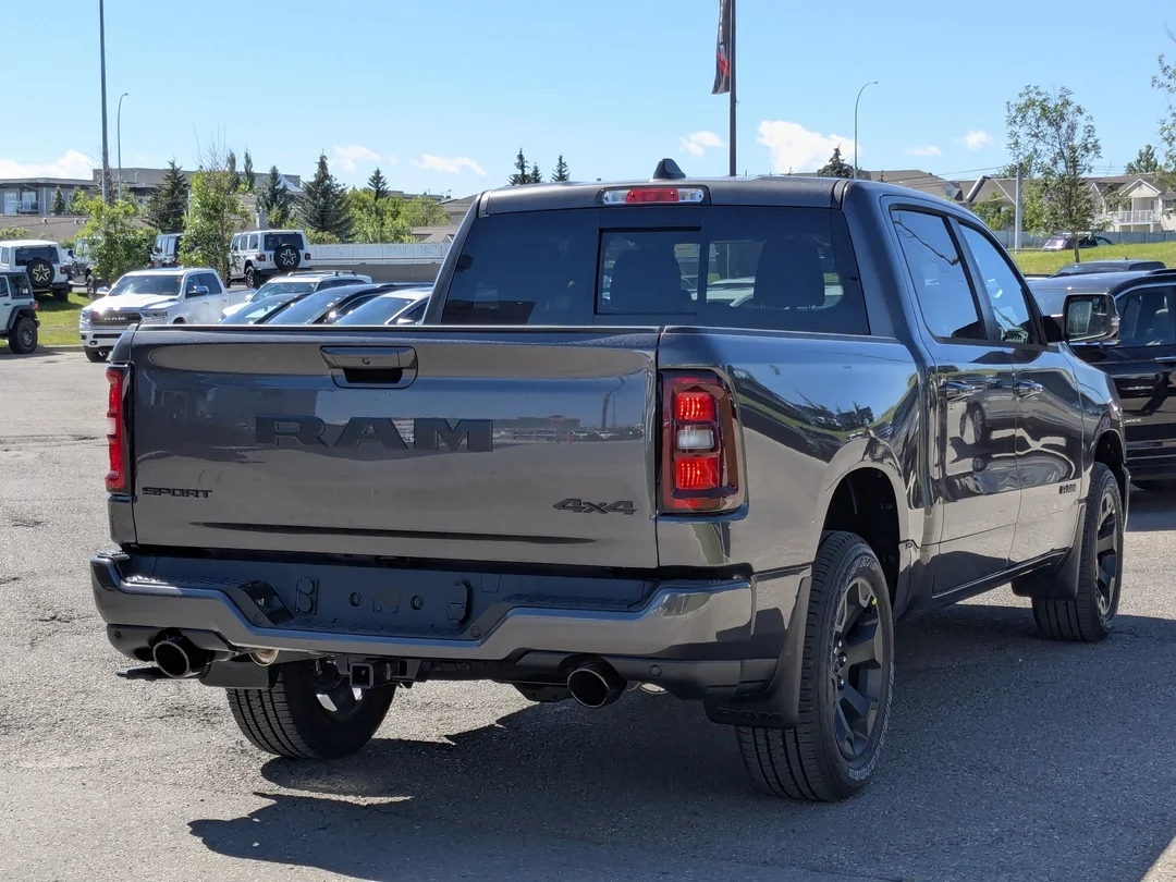 New 2026 Grey RAM Sport - - Bed Utility Grp - Power Tailgate - 14.4 Display - Pano Sunroof & More! image 7