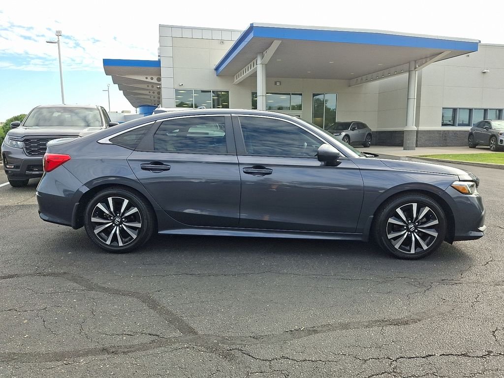 Certified Used 2022 Meteorite Gray Metallic Honda EX image 7