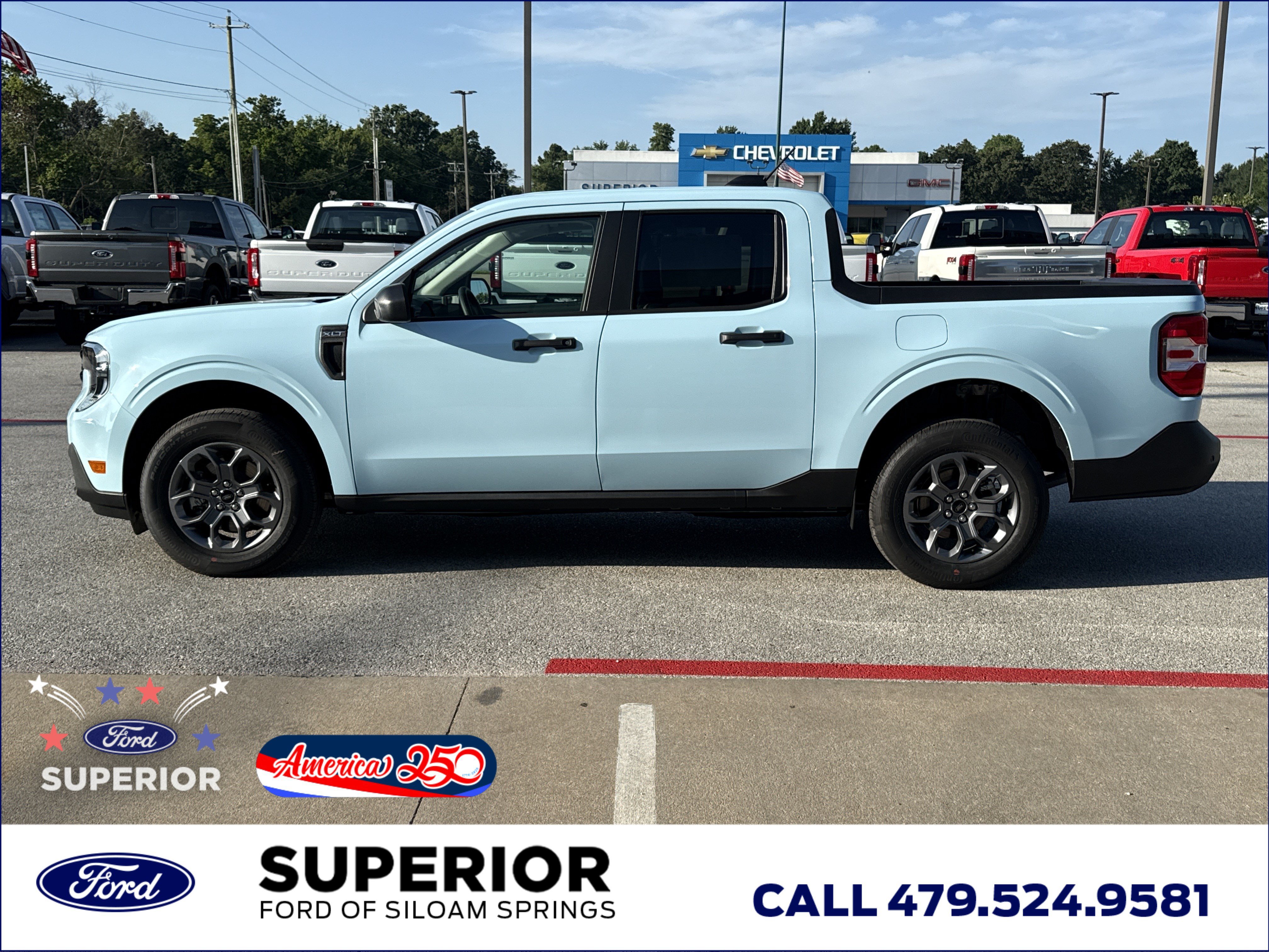 New 2026 Light Blue Ford XLT AWD image 11