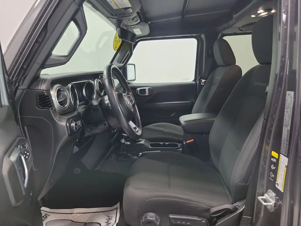 Certified Used 2022 Gray Jeep Unlimited Sahara image 2