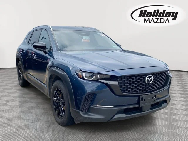 Used 2025 Ingot Blue Metallic Mazda 2.5 S Premium image 1