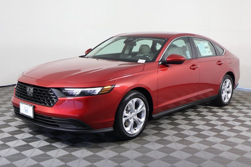 New 2026 Radiant Red Metallic Honda LX image 1