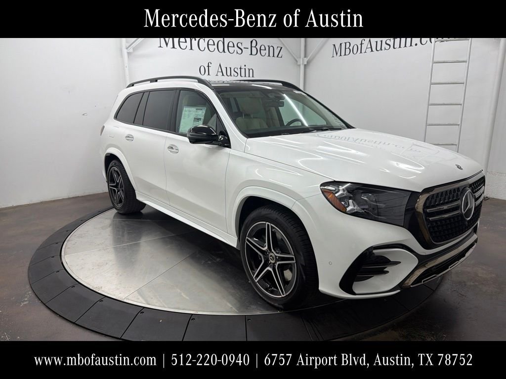 New 2027 Polar White Mercedes-Benz GLS 450 image 1