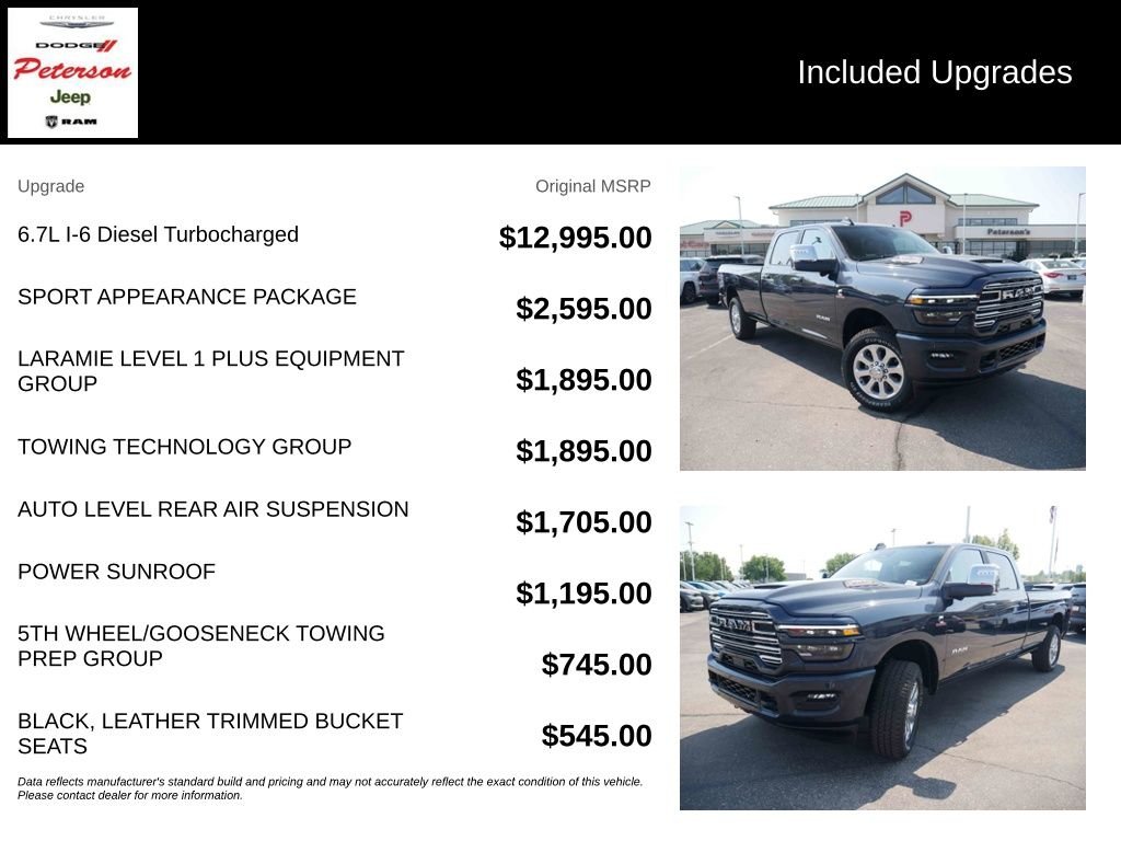 New 2026 Forged Blue Metallic Exterior Paint RAM LARAMIE image 13