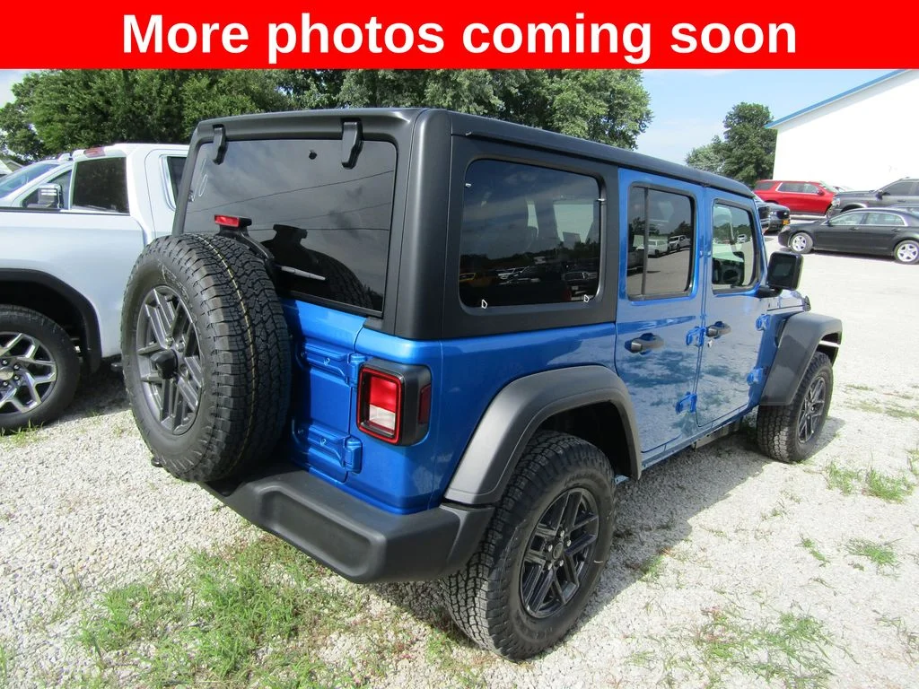 New 2026 hydro blue pearlcoat Jeep Sport RHD image 5