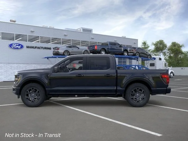 New 2026 Agate Black Metallic Ford STX image 3