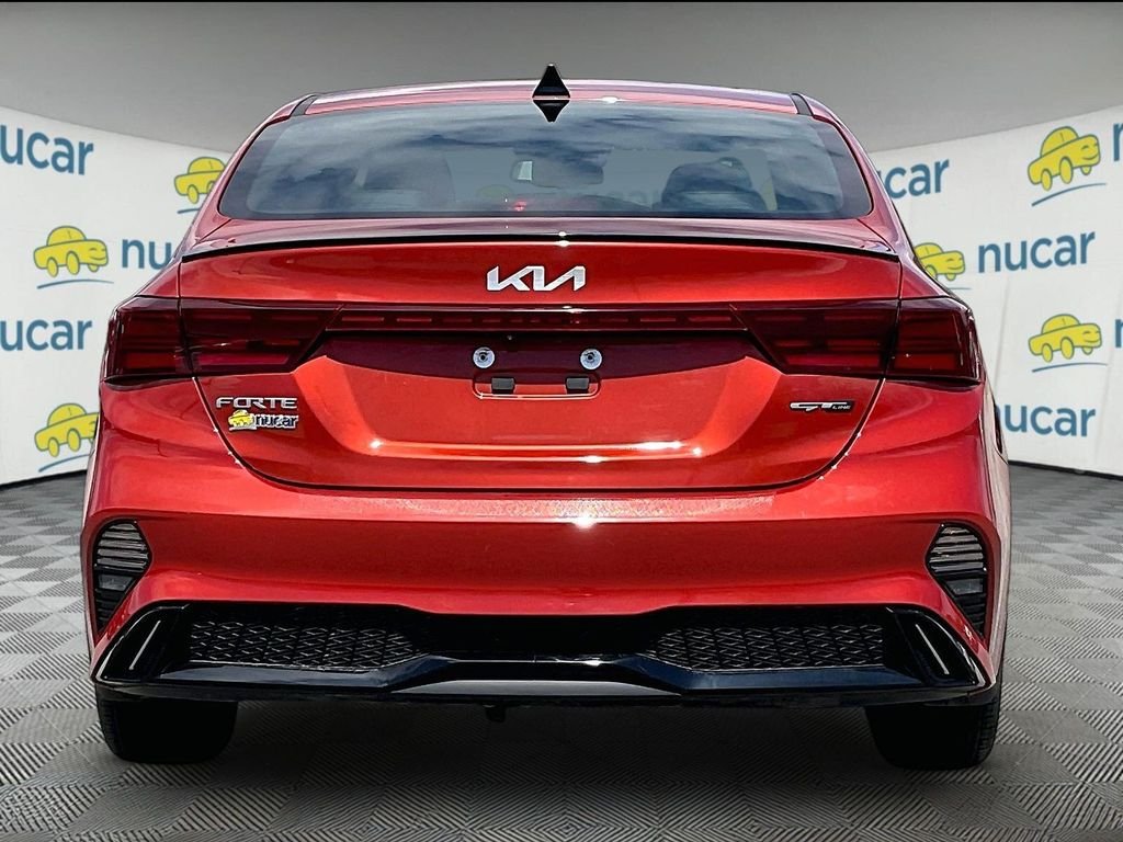 Used 2023 Fire Orange Kia GT-Line image 5