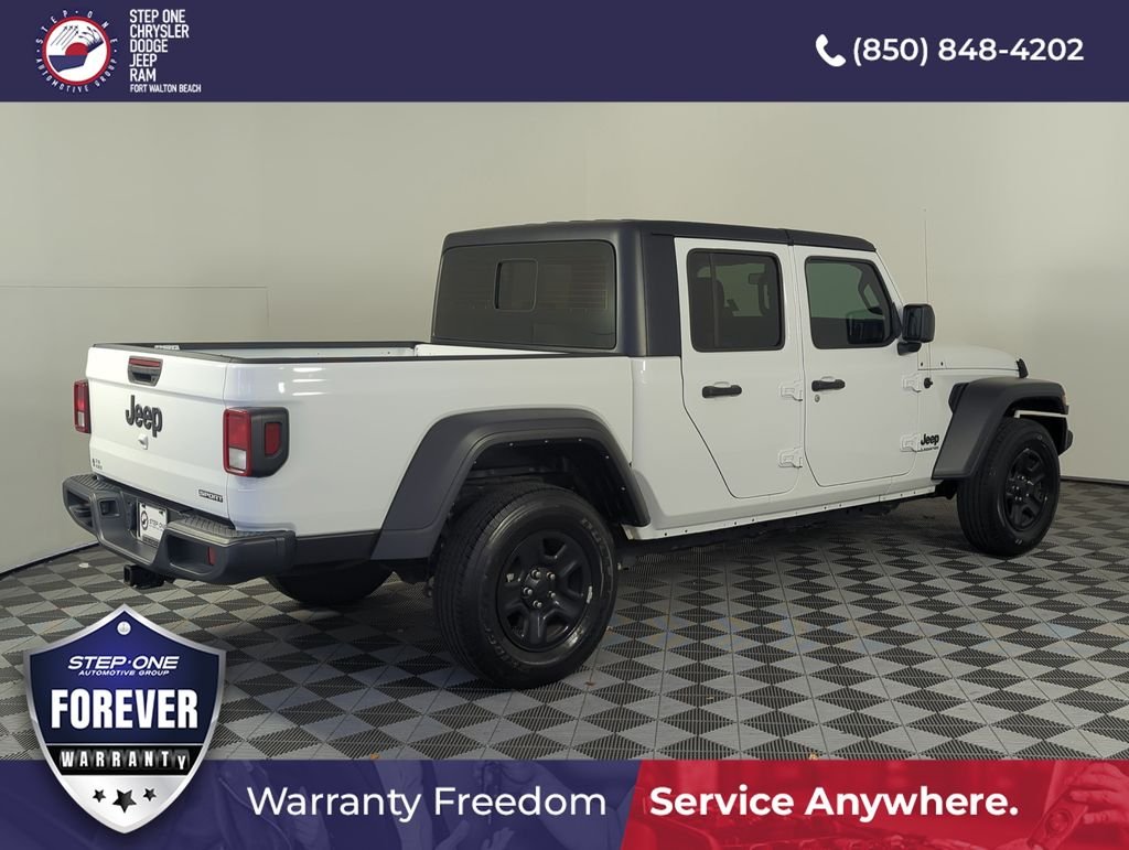 Used 2021 White Jeep Sport image 6