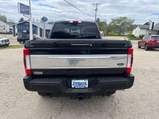 Used 2017 Shadow Black Ford Platinum image 4