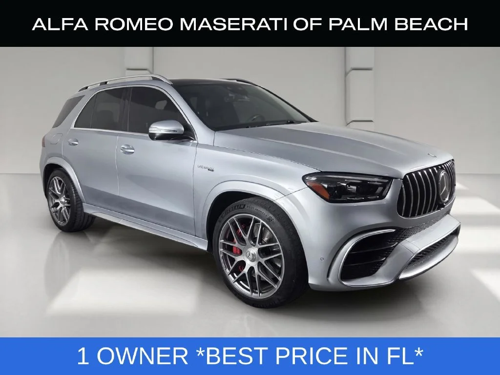 Used 2024 Silver Mercedes-Benz AMG® GLE 63 S image 1