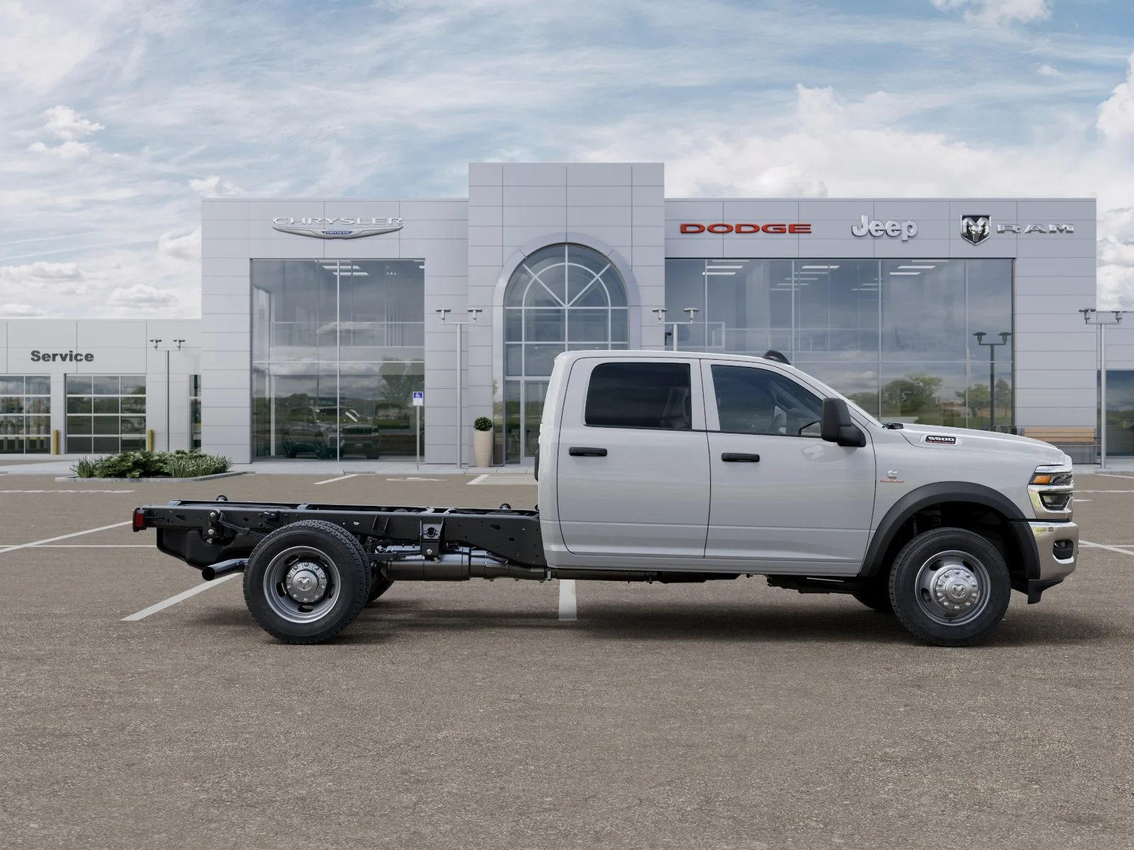 New 2026 Bright White Clear-Coat Exterior Paint RAM Tradesman image 57
