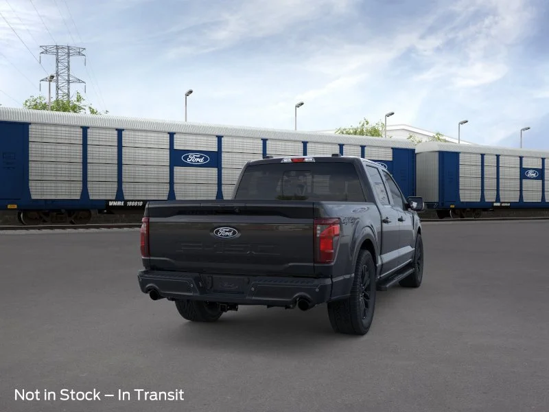 New 2026 Agate Black Metallic Ford XLT image 8