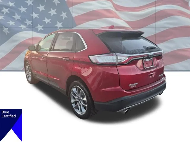 Used 2017 Red Ford Titanium image 6