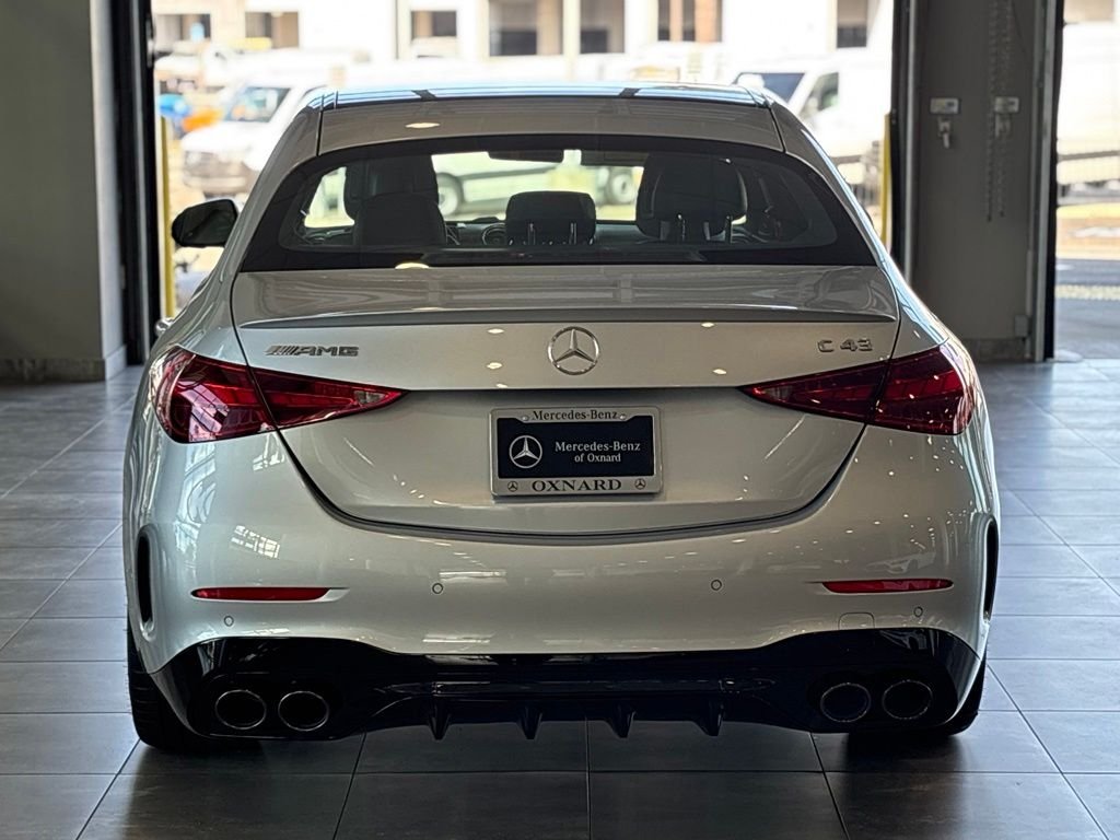 New 2026 Cirrus Silver Metallic Mercedes-Benz AMG® C 43 4MATIC Sedan image 4