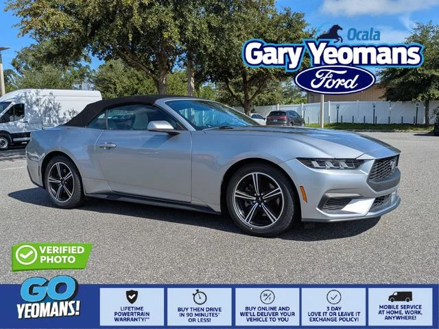 Used 2024 Silver Metallic Ford EcoBoost Premium image 1